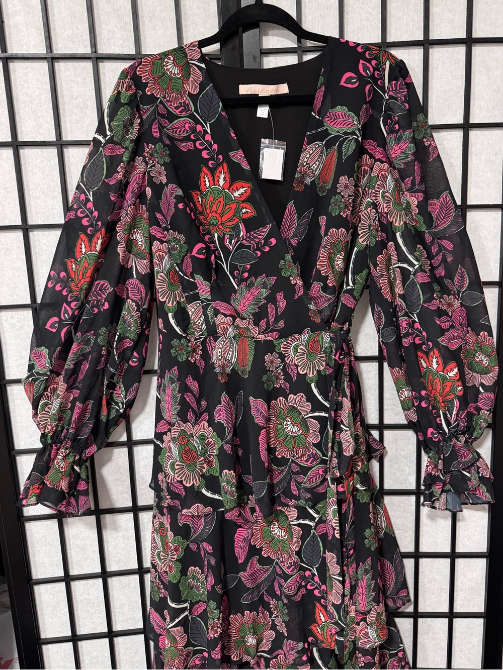 Anthropologie Hutch Long-Sleeve V-Neck Wrap Maxi Dress – Size 1X – Sold Out - Picture 14 of 16